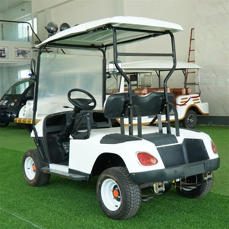 White Golf Cart White Golf Cart